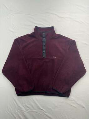 Vintage Woolrich Made in USA Polartec Snap-Front Fleece Pullover